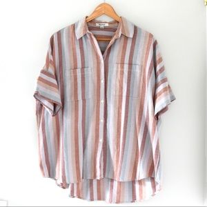 Madewell Flannel Button Down